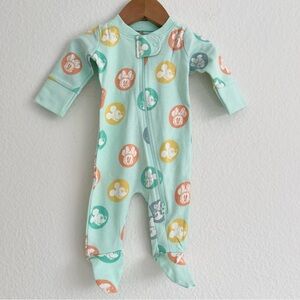 Disney One-Piece Footed Baby Pajamas